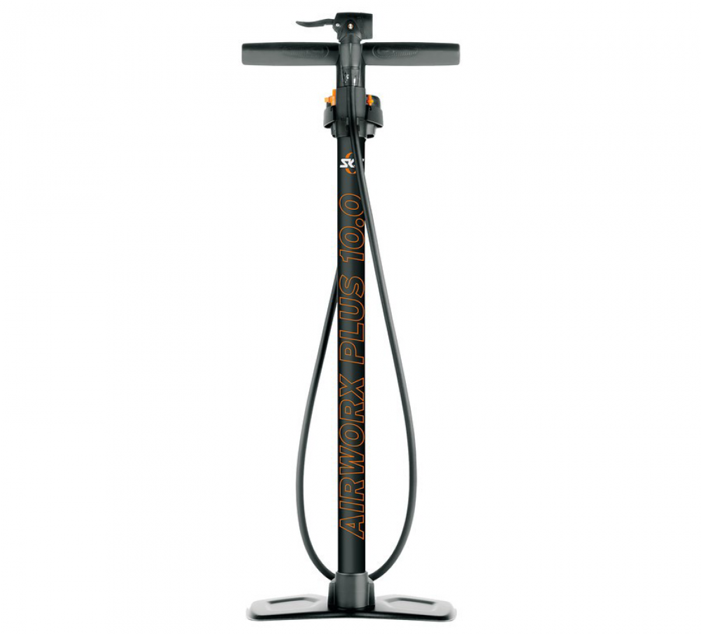 SKS Air Worx 10.0 Standpumpe Grau Pumpenkopf Multi Valve 3 SKS Air Worx 10.0 Standpumpe Grau Pumpenkopf Multi Valve