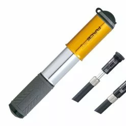 Topeak RaceRocket MT Minipumpe Gold - 6 Bar