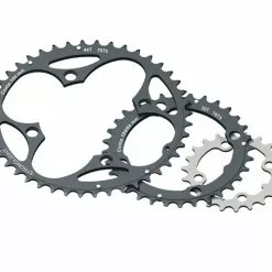 Stronglight Kettenblatt 26 Zaehne 104 LK 2x10 Schwarz