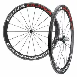 Campagnolo Bora Ultra 50 Laufradsatz Tubular Bright Label Rotor Campa ED