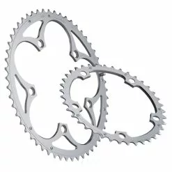 Miche Kettenblatt Supertype BCD Shimano + Sram 130 LK Aussen 9-10 Fach Silber 41 Zaehne