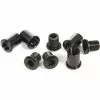 Sram MTB Kettenblattschrauben M8,5x7 + 9mm Huelse Stahl Schwarz Je 4 Stueck -Kettenblaetter Verkäufe 44072 0 Kettenblattschrauben Sram 1 fach