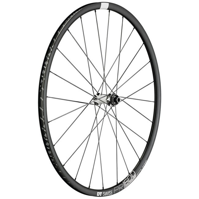DT Swiss PR 1600 Spline DB 23 Vorderrad Disc Centerlock Clincher Tubeless Ready