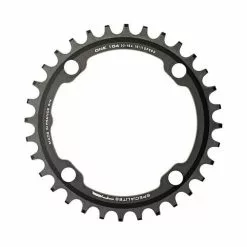 TA Specialite One Kettenblatt Narrow Wide 36 Zaehne 104 Lk Schwarz