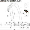 Mavic Cosmic Pro Carbon SL C - Ersatzspeiche Hinterrad Links 278 Mm Incl Nippel -Kettenblaetter Verkäufe 48475 0 Ersatzteil Mavic Cosmic Pro Carbon SL C Hinterrad