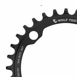 Wolf Tooth Drop Stop ST Kettenblatt - Lochkreis 104mm 12-fach HG+ 32 Zaehne -Kettenblaetter Verkäufe 57232 3