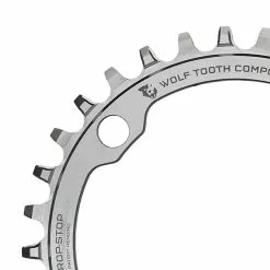 Wolf Tooth Drop Stop A Kettenblatt - Lochkreis 104mm 9-12 Fach Edelstahl 32 Zaehne -Kettenblaetter Verkäufe 57239 2