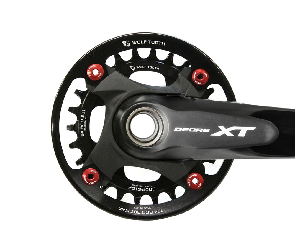 Wolf Tooth Bash-Ring Kettenschutzring - Lochkreis 104mm 32-34 Zaehne 5 Wolf Tooth Bash-Ring Kettenschutzring - Lochkreis 104mm 32-34 Zaehne – Bild 3