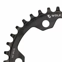 Wolf Tooth Drop Stop B Kettenblatt - Road / Gravel / CX Lochkreis 110mm 9-12 Fach 34 Zaehne -Kettenblaetter Verkäufe 57251 2