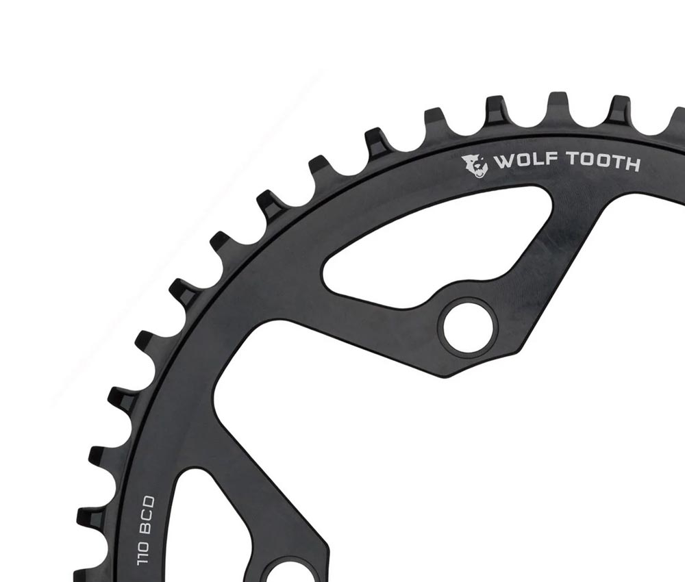 Wolf Tooth Drop Stop B Kettenblatt - Road / Gravel / CX Lochkreis 110mm 9-12 Fach 50 Zaehne 5 Wolf Tooth Drop Stop B Kettenblatt - Road / Gravel / CX Lochkreis 110mm 9-12 Fach 50 Zaehne – Bild 3
