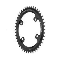 Wolf Tooth Drop Stop B Kettenblatt - Shimano GRX Lochkreis 110mm Asymmetrisch 9-12 Fach 46 Zaehne