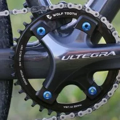 Wolf Tooth Drop Stop B Kettenblatt - Shimano Lochkreis 110mm Asymmetrisch 9-12 Fach 46 Zaehne -Kettenblaetter Verkäufe 57288 3