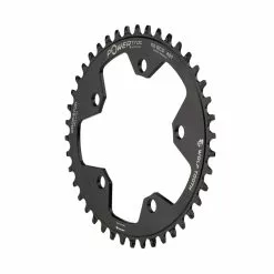 Wolf Tooth Drop Stop B Oval Kettenblatt - Road / Gravel / CX / Lochkreis 110mm 9-12 Fach 42 Zaehne