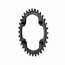 Wolf Tooth Drop Stop A Kettenblatt - Shimano XTR Lochkreis 96mm Asymmetrisch 9-12 Fach 32 Zaehne