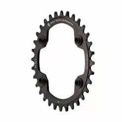 Wolf Tooth Drop Stop A Kettenblatt - Shimano XTR Lochkreis 96mm Asymmetrisch 9-12 Fach 36 Zaehne