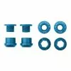 Wolf Tooth Kettenblattschrauben Set - M8x6mm 1-fach 4-Arm Aluminium Blau -Kettenblaetter Verkäufe 57410 0 Wolf Tooth Chainbolts 4CBCN06BLU