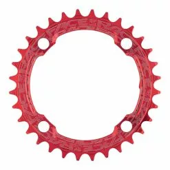 Race Face Single Narrow Wide Kettenblatt 34 Zaehne 104 Lk Rot
