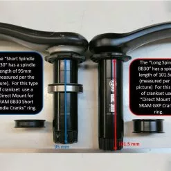 Wolf Tooth Drop Stop A Kettenblatt - Sram Direct Mount 3mm Offset 9-12 Fach 36 Zaehne -Kettenblaetter Verkäufe 57838 6