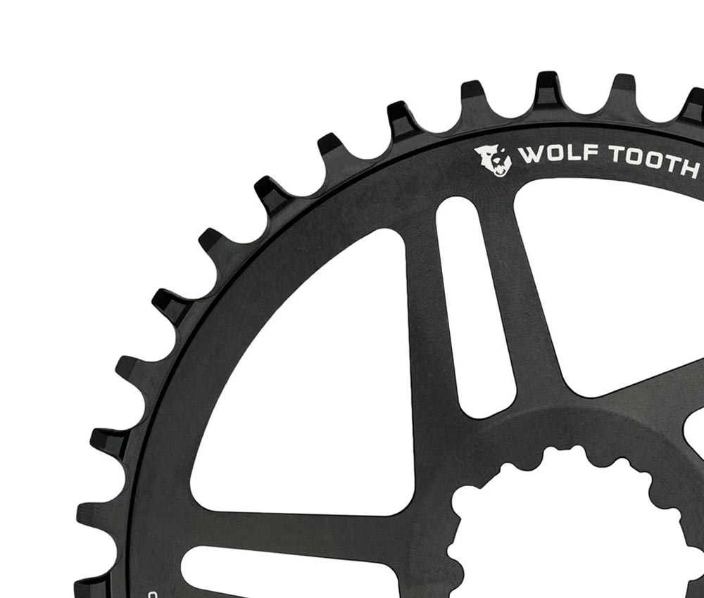 Wolf Tooth Drop Stop A Kettenblatt - Sram Direct Mount 0mm Offset 9-12 Fach 34 Zaehne 5 Wolf Tooth Drop Stop A Kettenblatt - Sram Direct Mount 0mm Offset 9-12 Fach 34 Zaehne – Bild 3