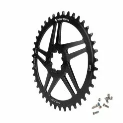 Wolf Tooth Drop Stop B Kettenblatt - Sram 8-Loch Direct Mount 6mm Offset 9-12 Fach 42 Zaehne