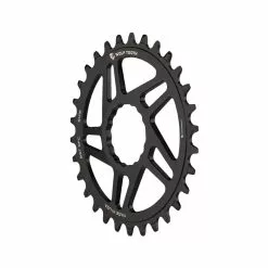 Wolf Tooth Drop Stop ST Kettenblatt - Race Face Cinch Direct Mount 3mm Offset HG+ 12-fach 32 Zaehne