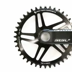 Wolf Tooth Drop Stop B Kettenblatt - Cannondale Road / Gravel / CX Direct Mount 9-12 Fach 38 Zaehne -Kettenblaetter Verkäufe 57929 3