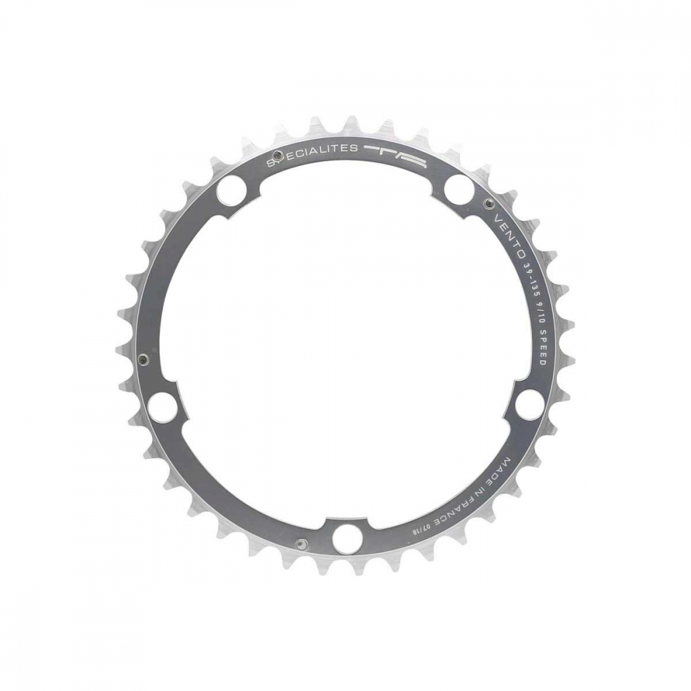 TA Specialite Vento Kettenblatt 10+9 X 3 Fach Campa 135 Lk Silber Mitte 42 Zaehne 3 TA Specialite Vento Kettenblatt 10+9 X 3 Fach Campa 135 Lk Silber Mitte 42 Zaehne